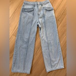 Lane 201 Women’s Wide Leg Jeans Size L Blue Denim Y2K Style